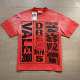 Vale Forever Shooting Range Tee Faded Red