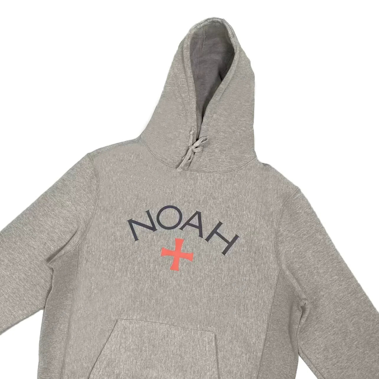 NOAH MARS Men Loose Cross Graphic American Casual Hoodie